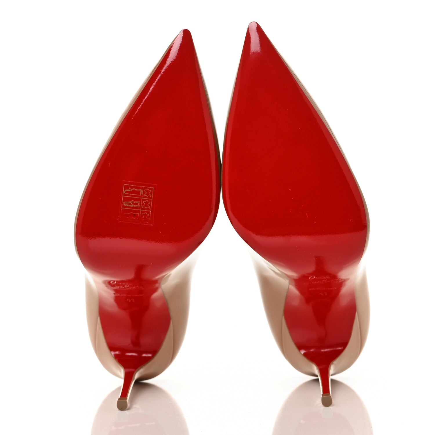 Christian Louboutin Patent So Kate 100 Pumps 41 Nude 5 of 7