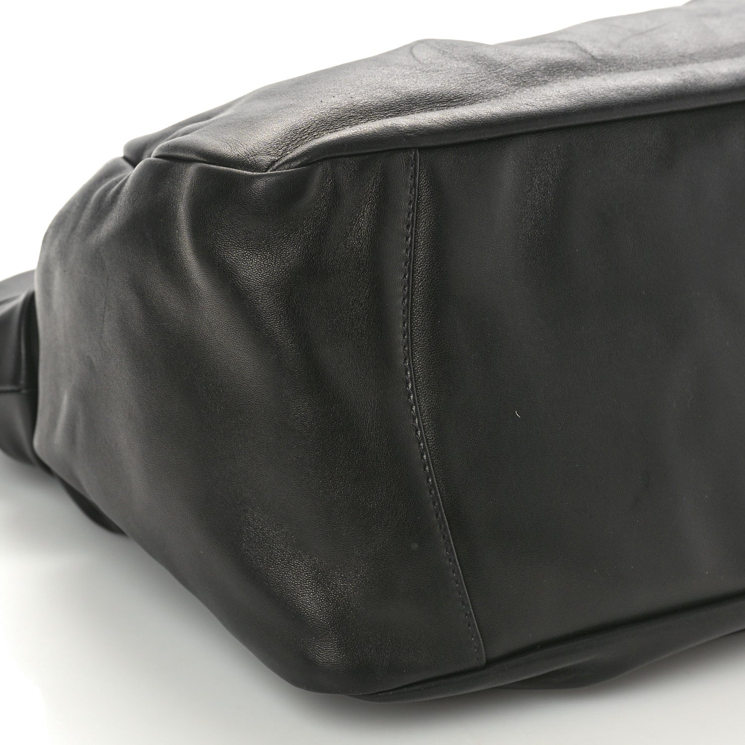 Prada Nappa Frills Tote Black 8 of 9