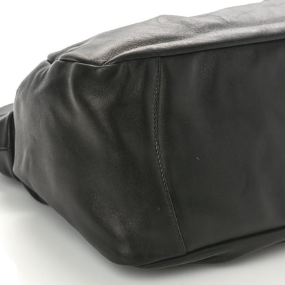 Prada Nappa Frills Tote Black 8 of 9