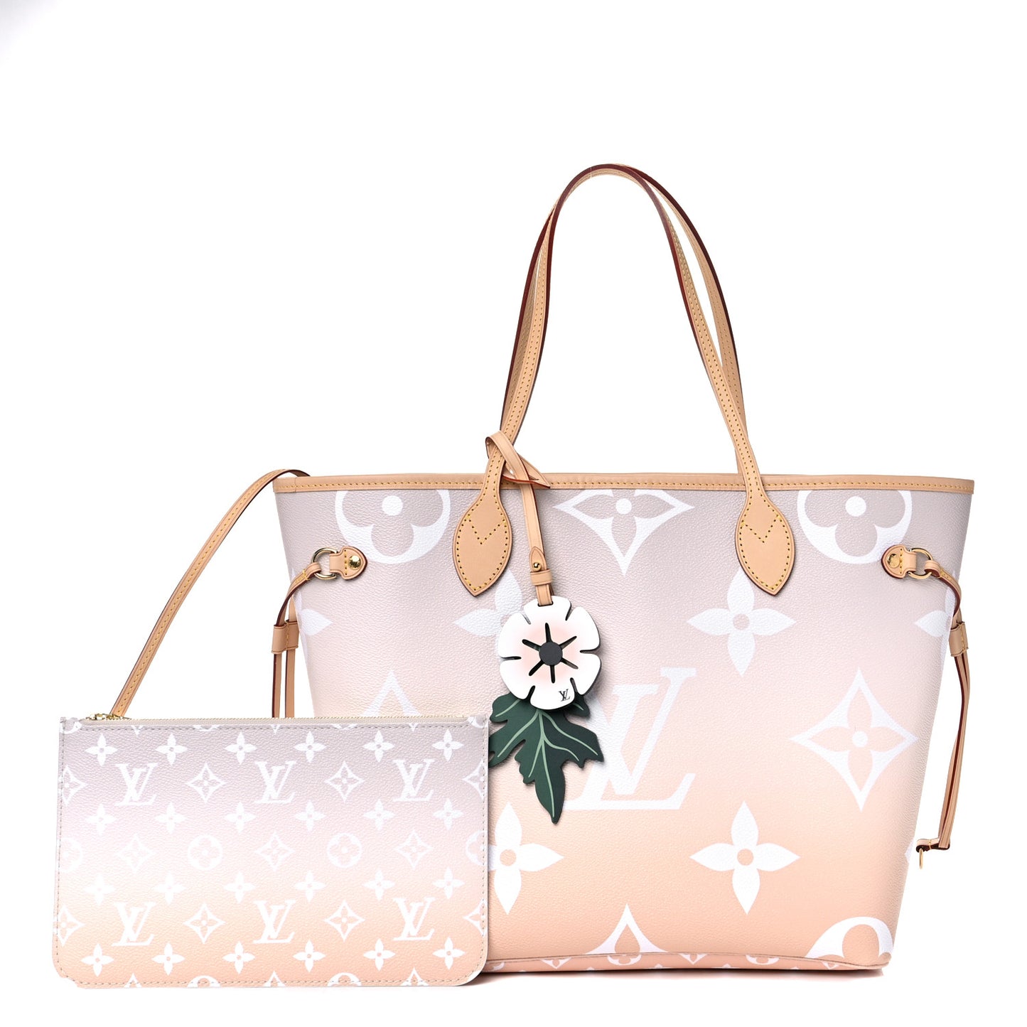 Monogram Giant By The Pool Neverfull MM Brume