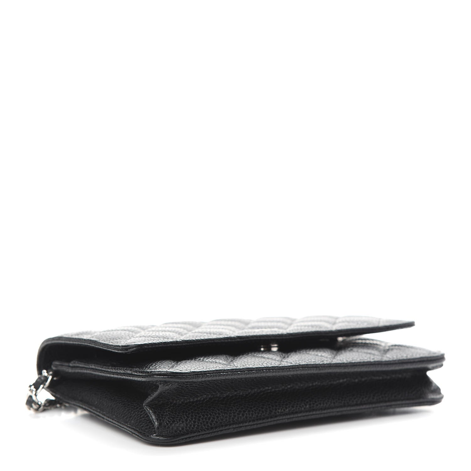 Chanel Caviar Quilted Wallet On Chain WOC Black 4 of 9