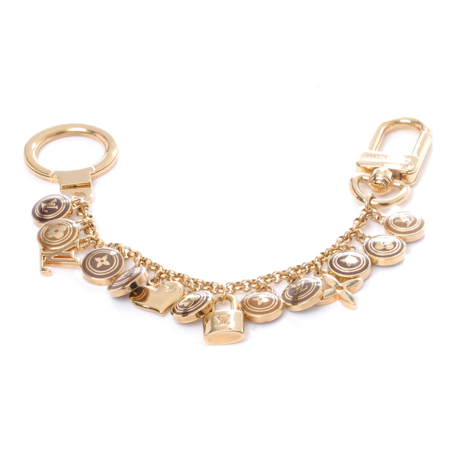 Pastilles Bag Charm Brown