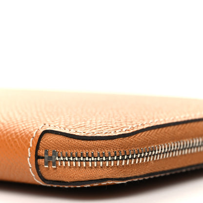 Hermes Epsom Silk'In Wallet Gold 10 of 10
