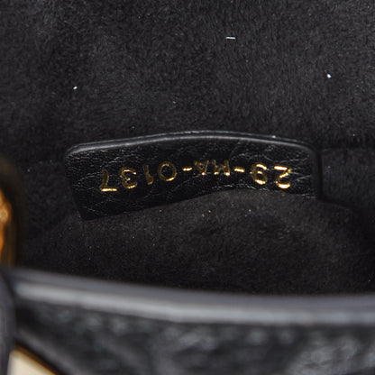 Christian Dior Grained Calfskin Cannage Small Supple Lady Dior Black 9 of 9