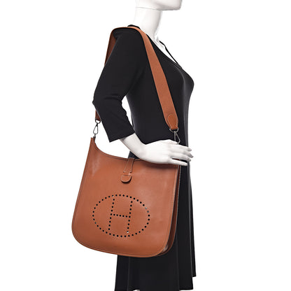 Hermes Courchevel Evelyne GM Gold 2 of 10