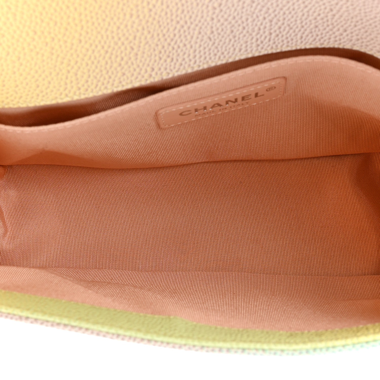 Chanel Caviar Quilted Medium Cuba Rainbow Boy Flap Multicolor 5 of 11