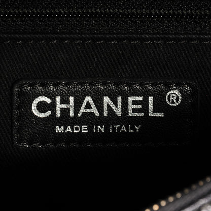 Chanel Iridescent Caviar Medium Chic Flap Dark Grey 7 of 8
