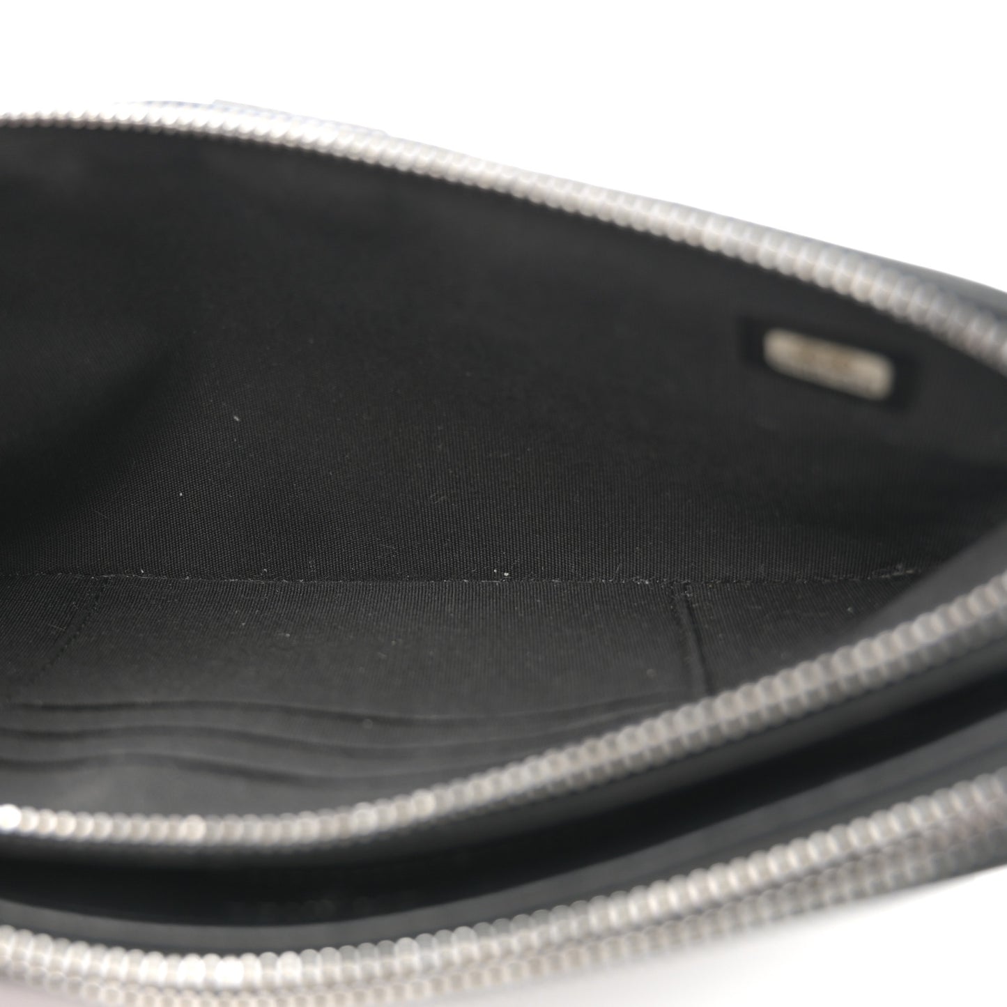 Caviar Quilted Small Boy Clutch With Chain Black
