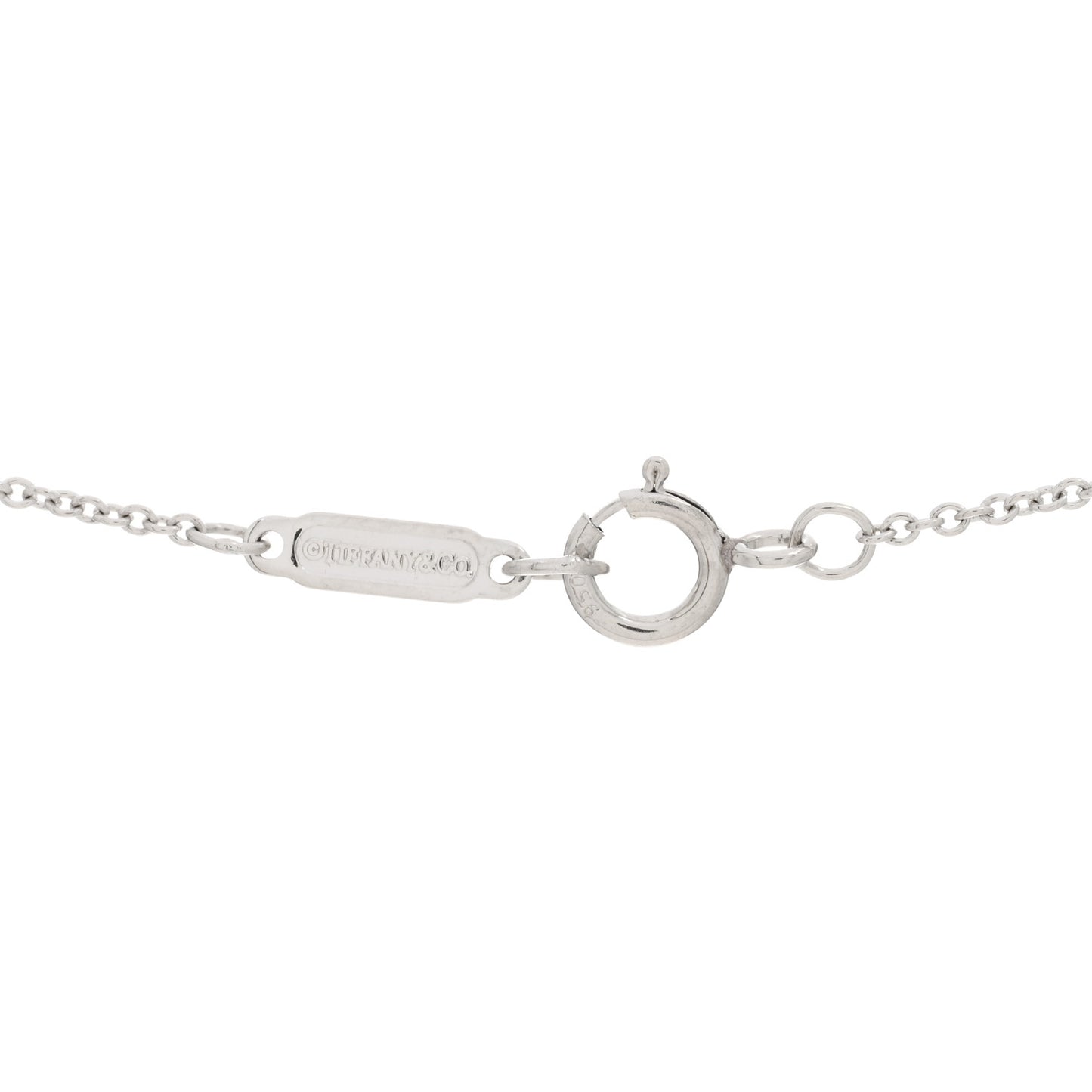Platinum Diamond .17ct Solitaire Pendant Necklace