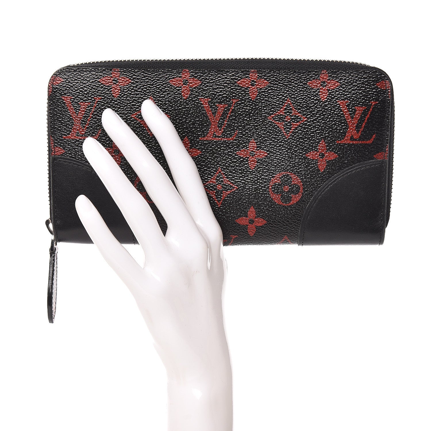 Louis Vuitton Monogram Infrarouge Zippy Wallet 2 of 11