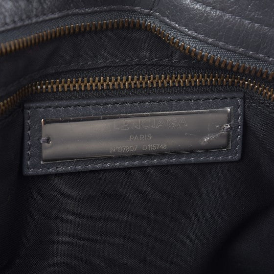 Balenciaga Agneau Classic Hardware City Gris Fossile 6 of 9