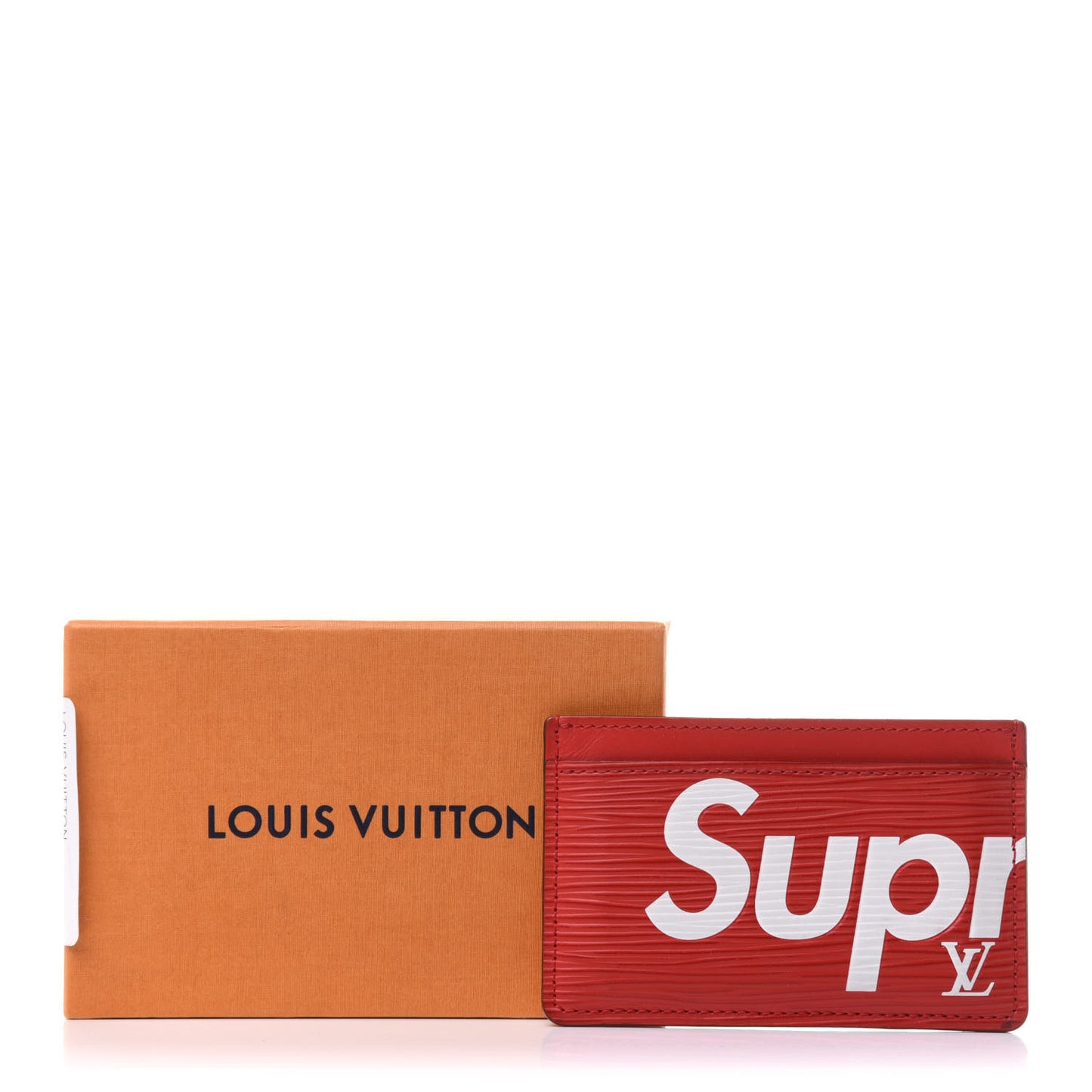 X SUPREME Epi Card Holder Red