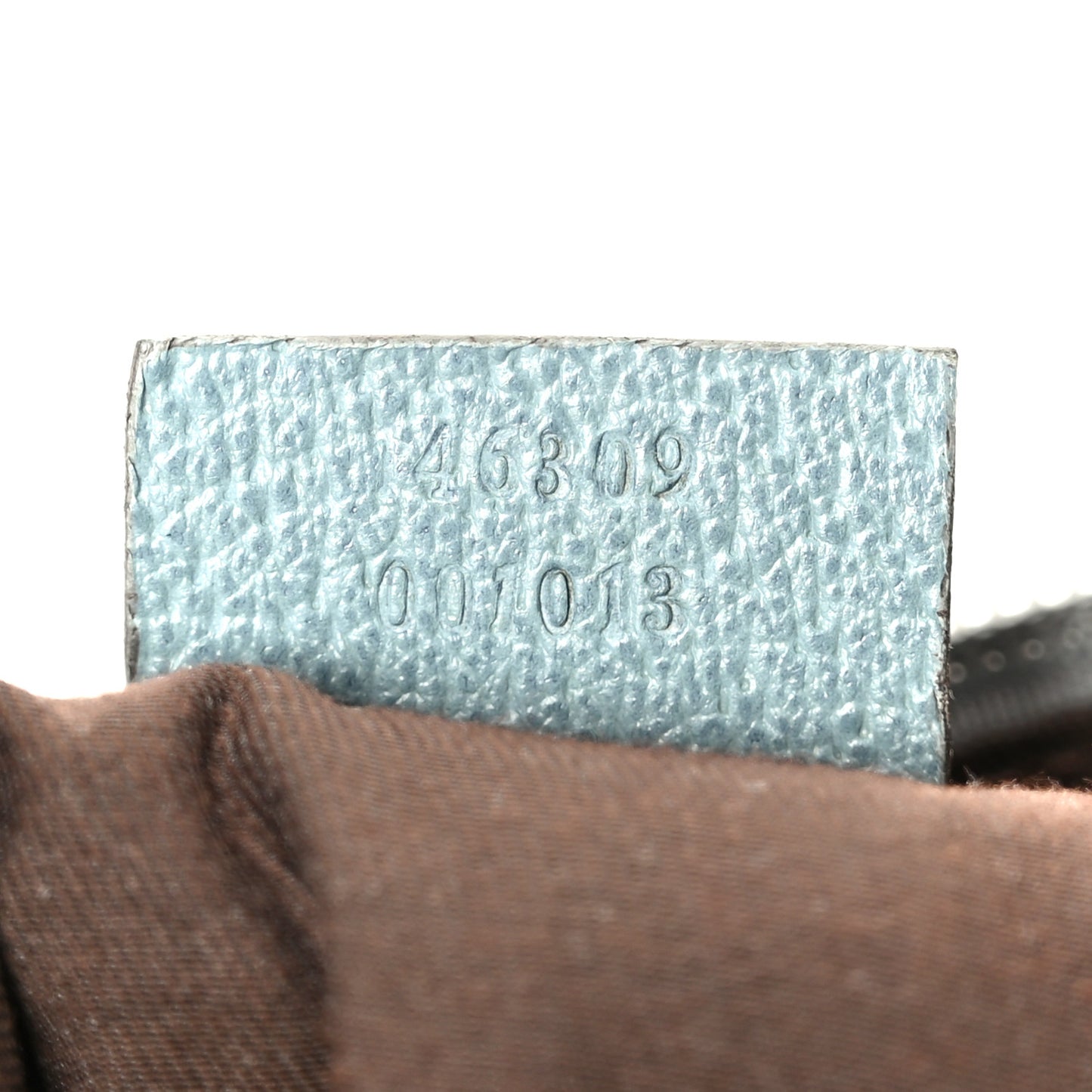 Monogram Web Small Flat Messenger Bag Blue