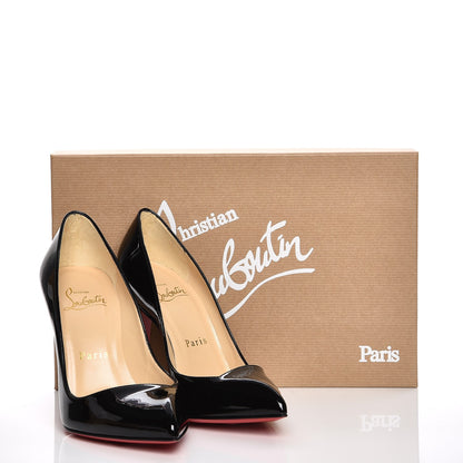 Christian Louboutin Patent Corneille 100 Pumps 34 Black 9 of 9