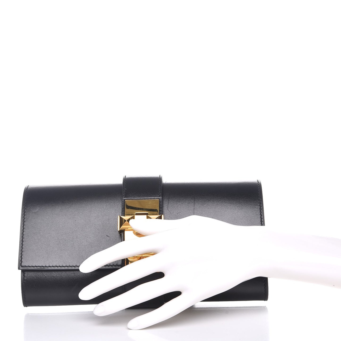 Tadelakt Medor 23 Clutch Black