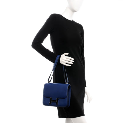 Hermes Swift Constance 24 Bleu Saphir 3 of 9