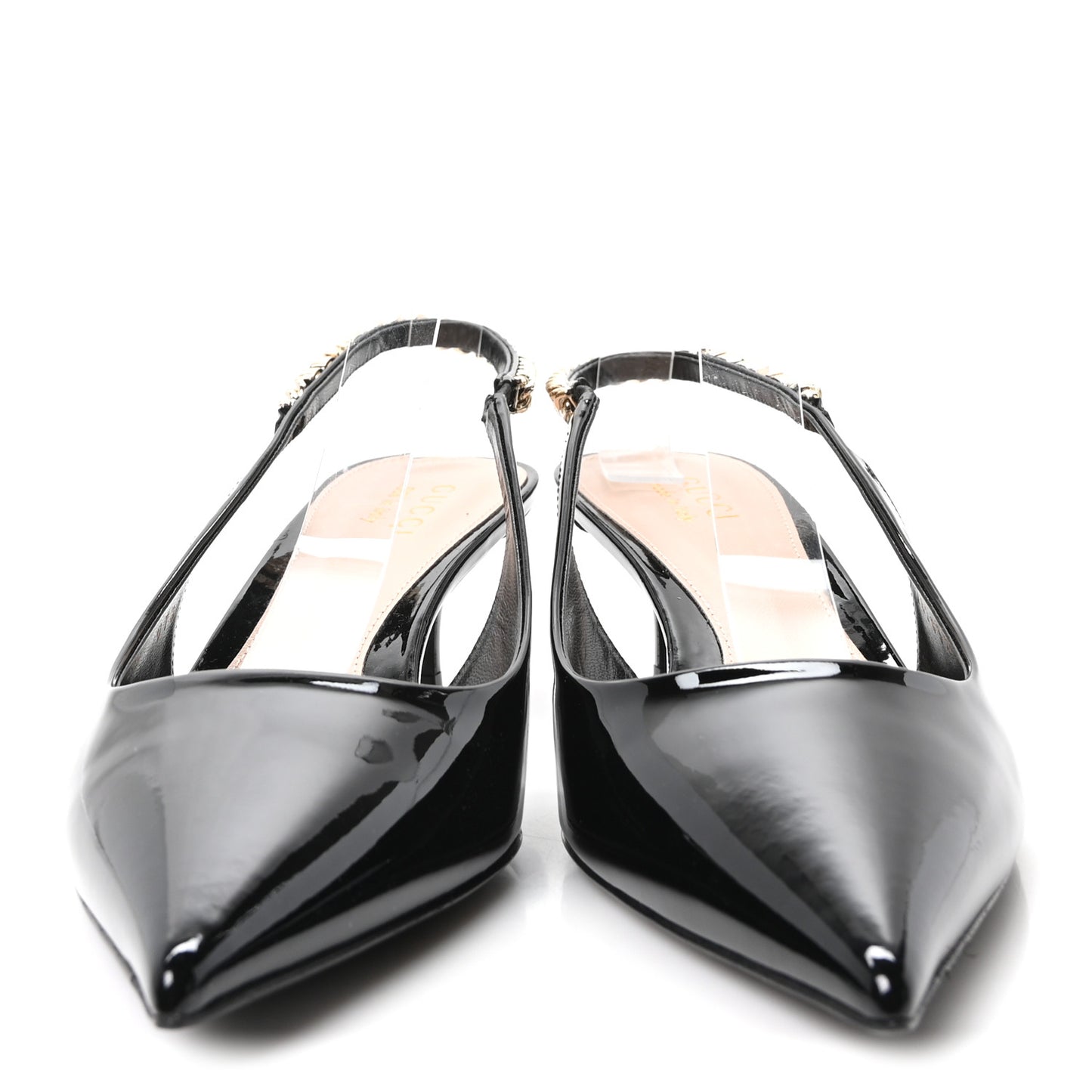 Patent Signoria 35mm Slingback Pumps 39 Black