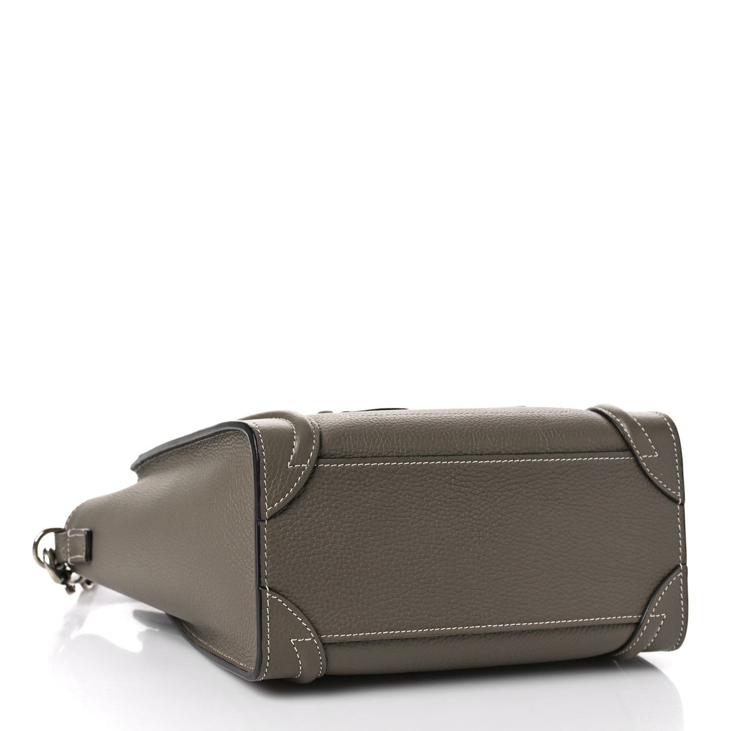 Drummed Calfskin Nano Luggage Souris