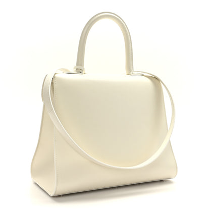 Delvaux Box Calfskin MM Brillant Satchel Ivory 4 of 8