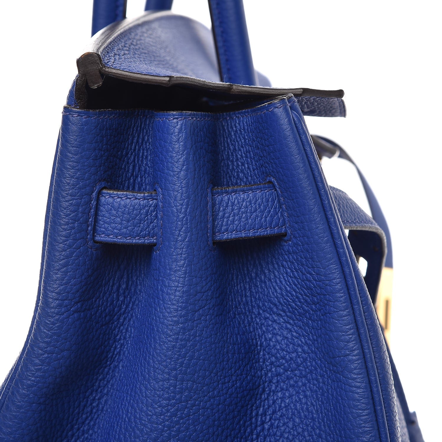 Hermes Togo Birkin 35 Bleu Electrique 26 of 32