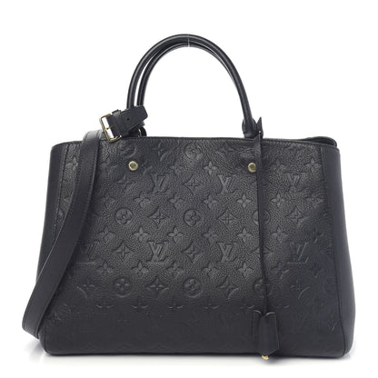 Louis Vuitton Empreinte Montaigne GM Black 1 of 11