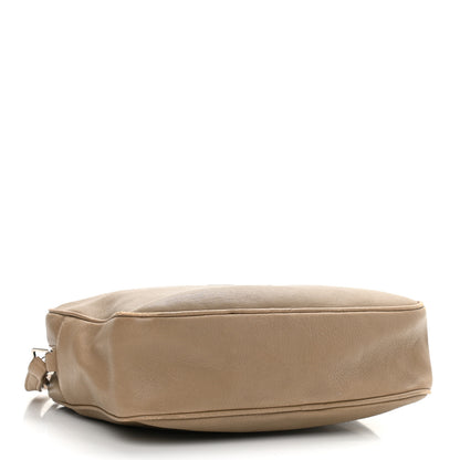 Saint Laurent Lambskin Monogram Small Lou Camera Bag Dark Beige 4 of 12