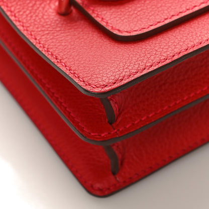 Hermes Evercolor Mini Sac Roulis Rouge Casaque 7 of 8
