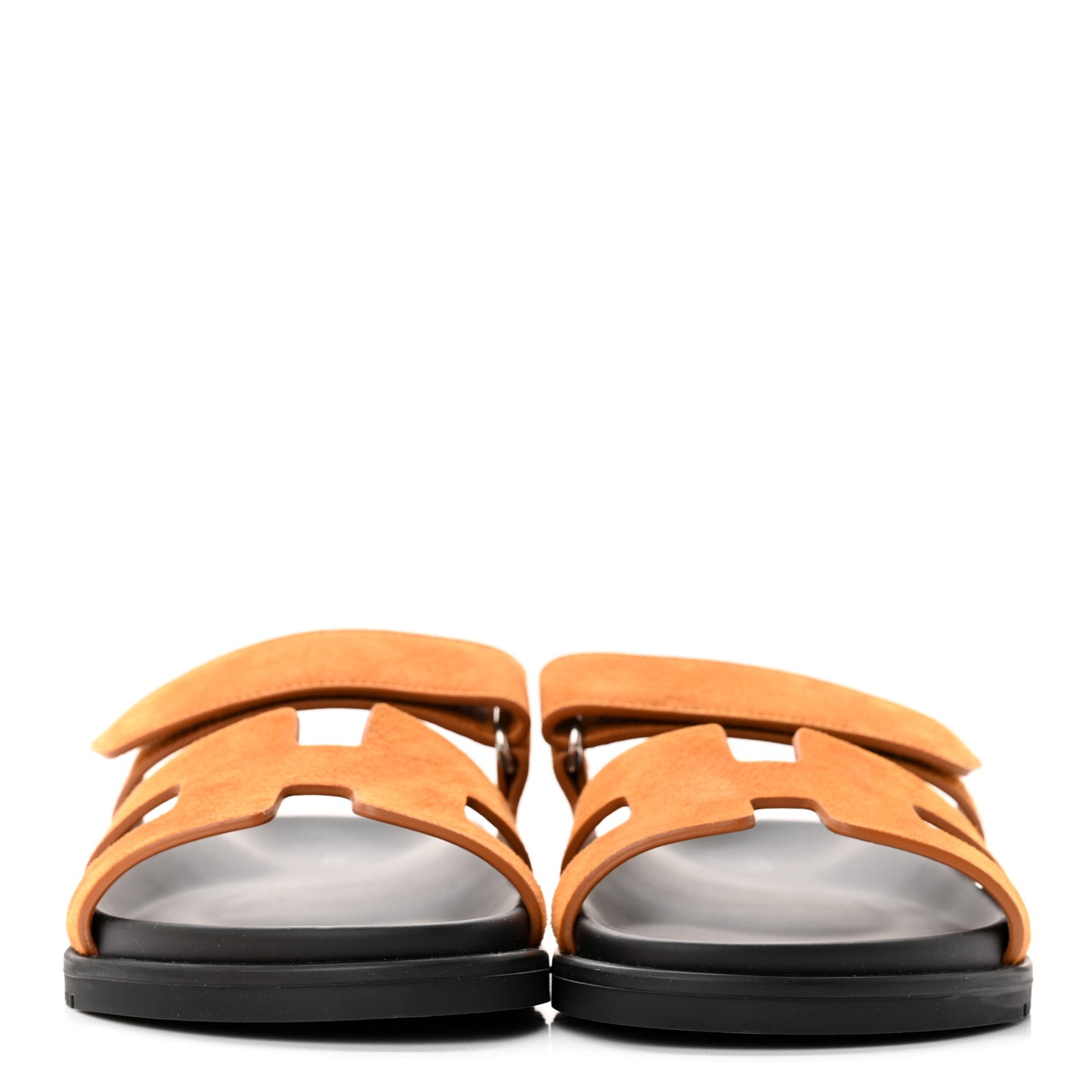 Suede Goatskin Womens Chypre Sandals 37.5 Naturel