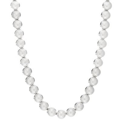 Tiffany Sterling Silver 10mm HardWear Ball Necklace 1 of 5