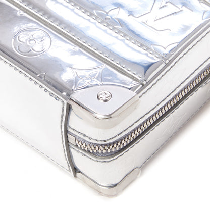 Louis Vuitton Monogram Mirror Handle Trunk Silver 4 of 8
