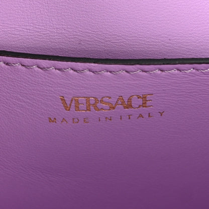 Versace Calfskin Medusa Small Top Handle Handbag Lilac 6 of 11