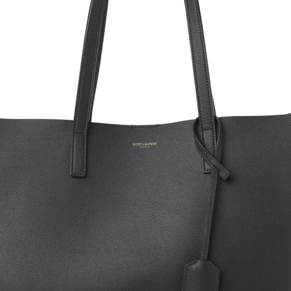 Saint Laurent Calfskin Large Shopping Tote Asphalt 13 of 13