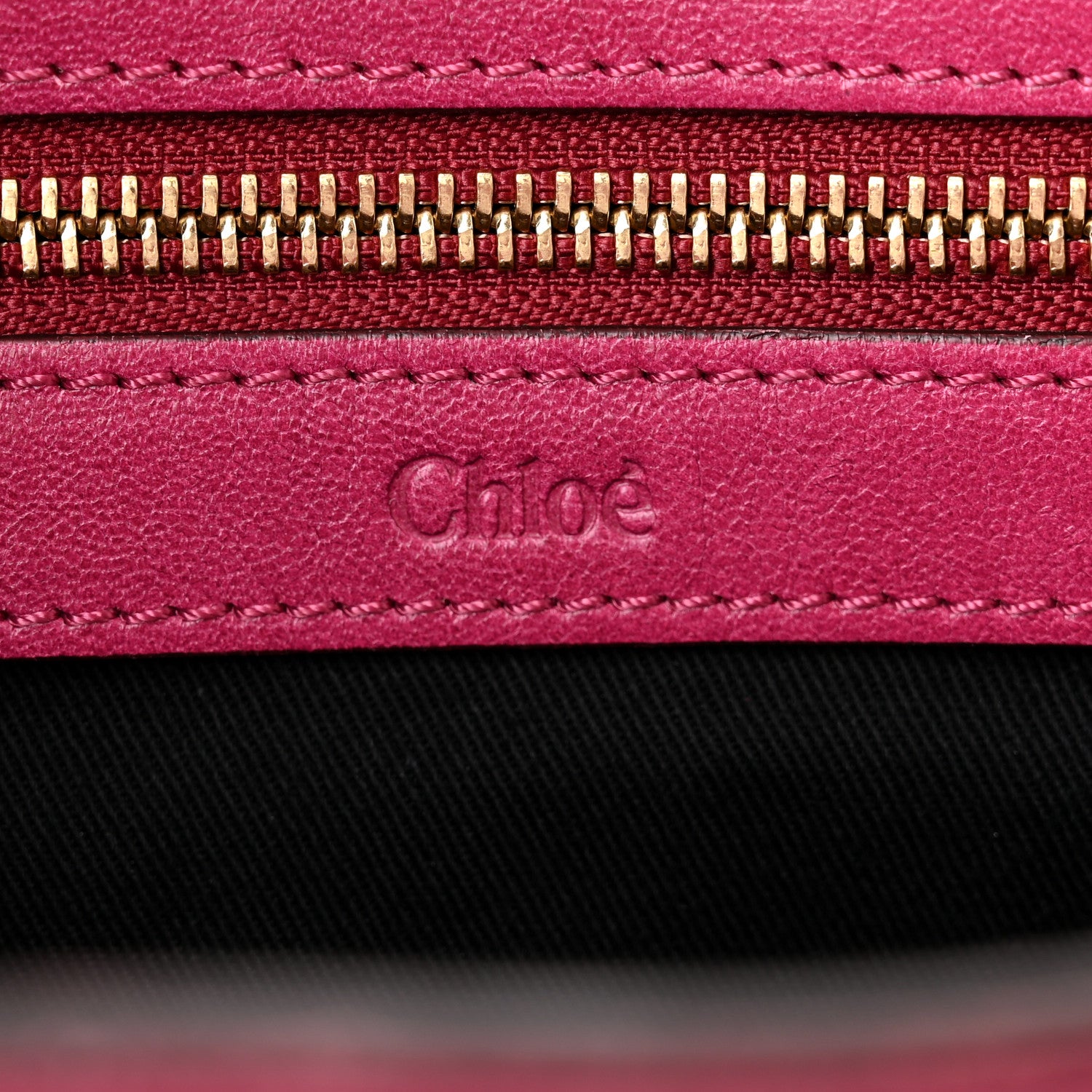 Chloe Tumbled Lambskin Small Ethel Satchel Cyclamen 6 of 10