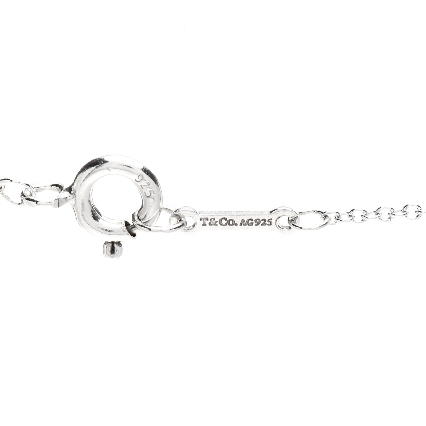 Sterling Silver Paloma Picasso Graffiti Love Pendant Necklace