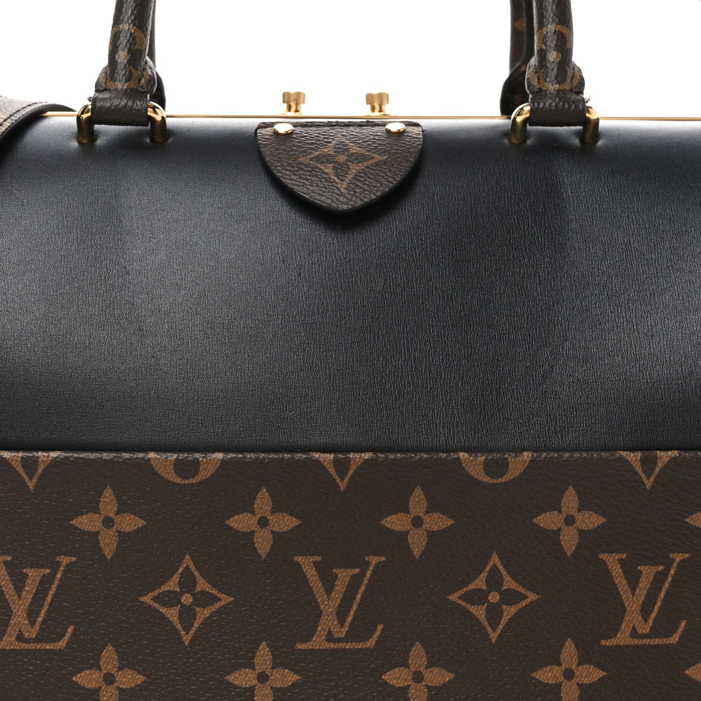 Calfskin Monogram Speedy Doctor 25 Black