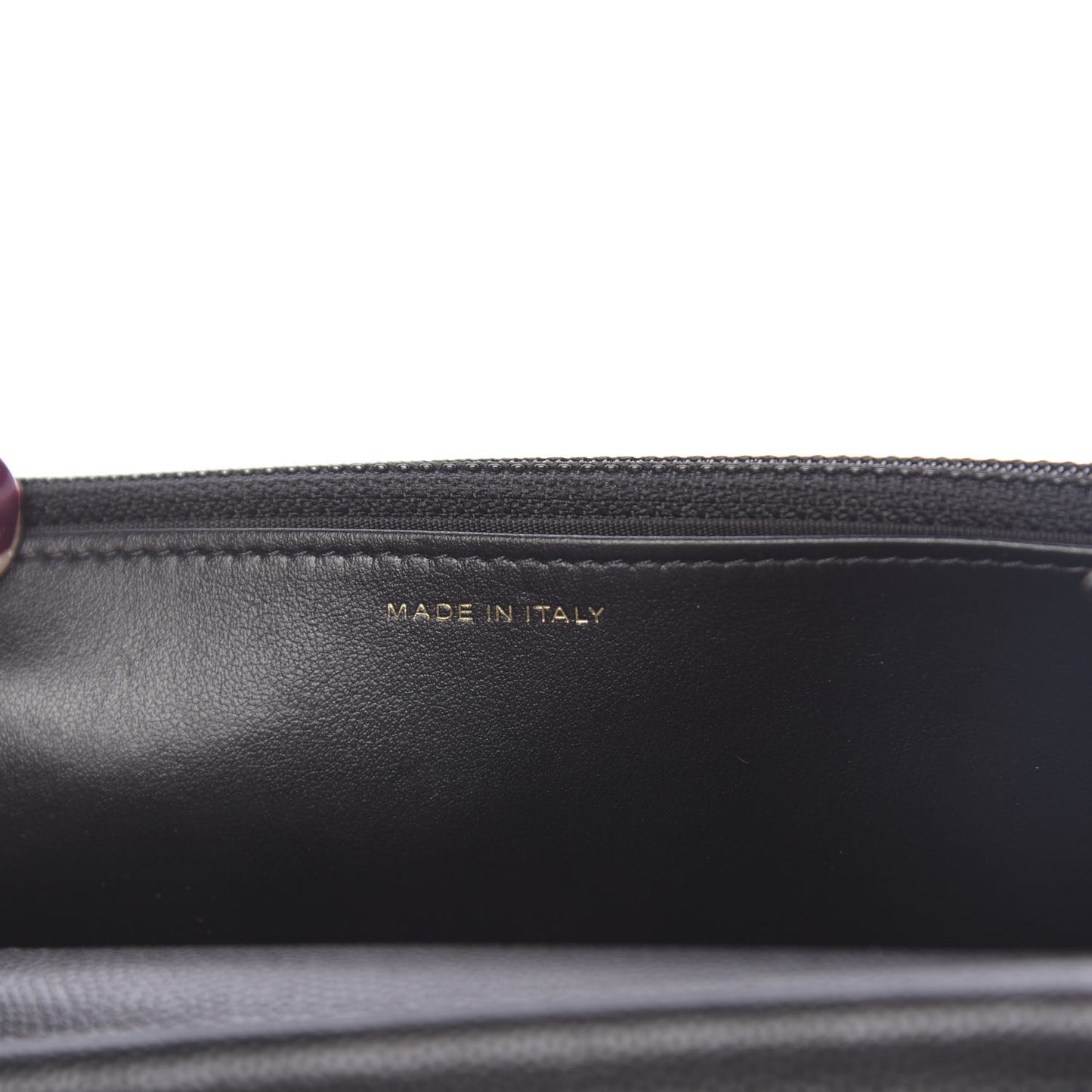 Caviar Quilted French New Wave Chain CC Wallet On Chain WOC Black