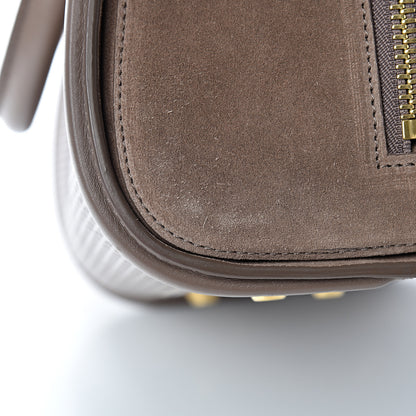 Alexander McQueen Calfskin Embossed Suede Large Heroine Tan 15 of 19