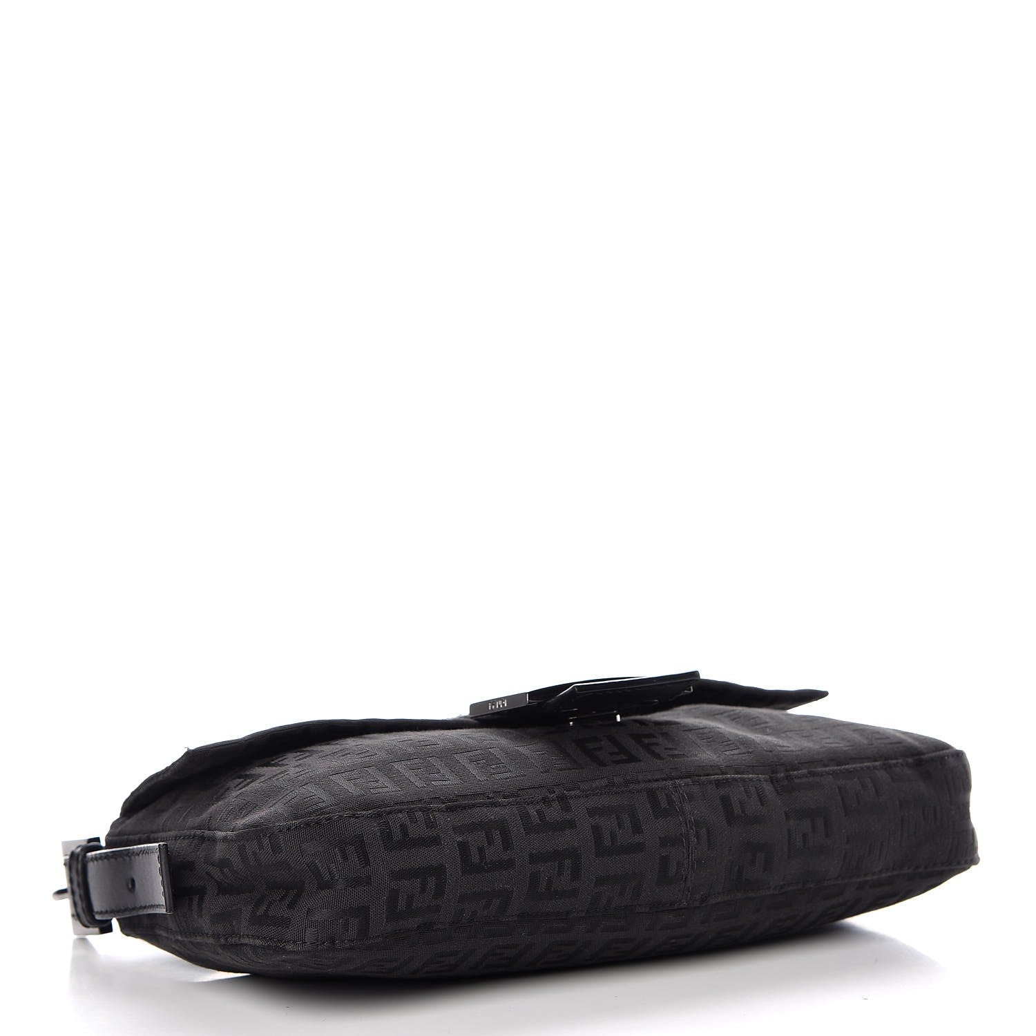 Fendi Zucchino Baguette Black 4 of 8