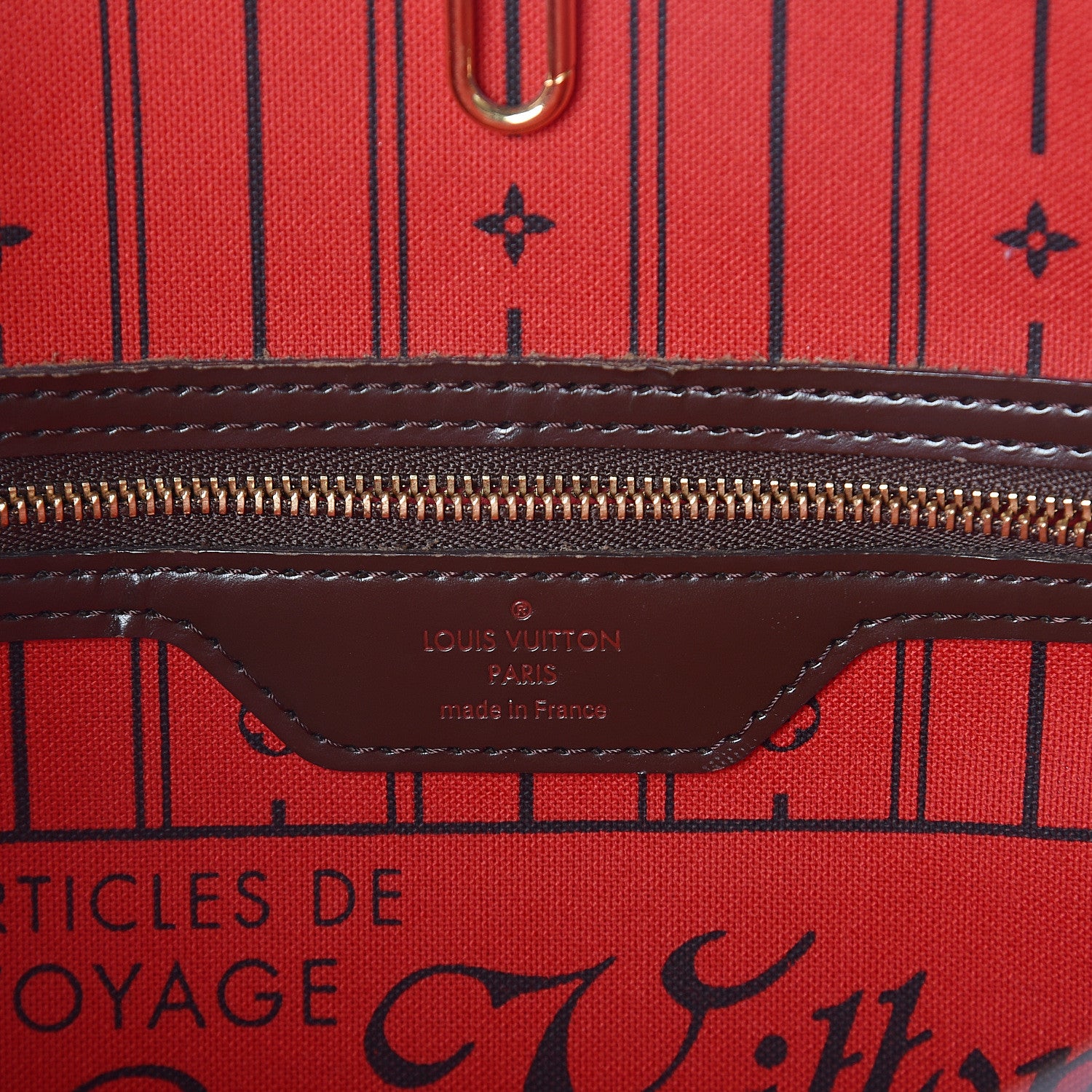 Louis Vuitton Damier Ebene Neverfull PM 5 of 8