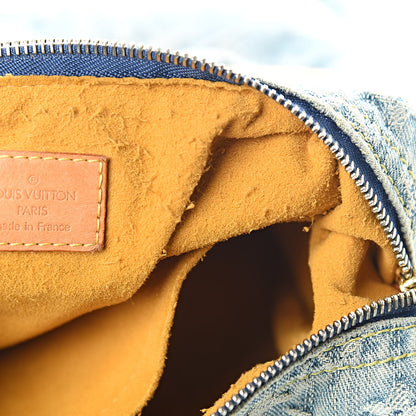 Louis Vuitton Denim Baggy GM Blue 7 of 14