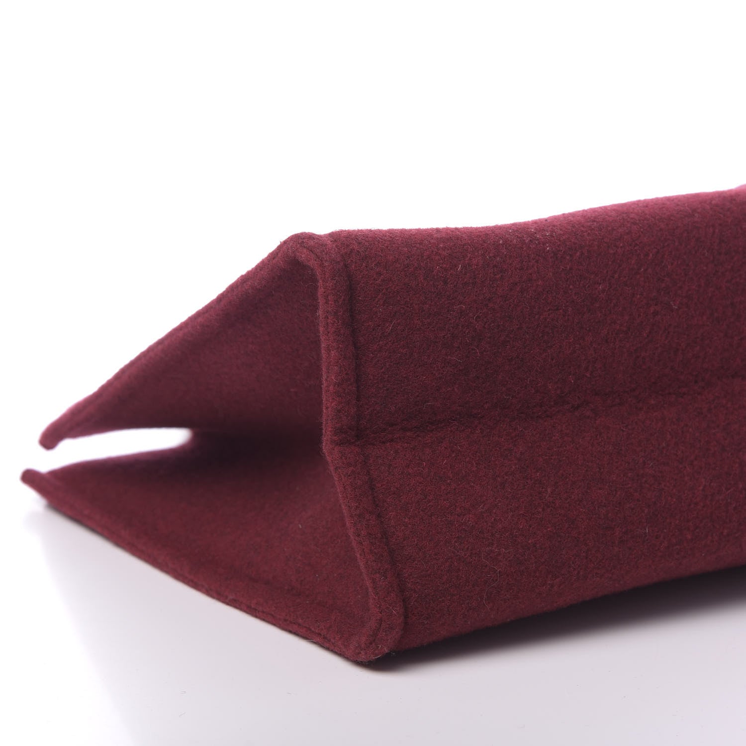 Fendi Felt Shopping Tote Red 9 of 10
