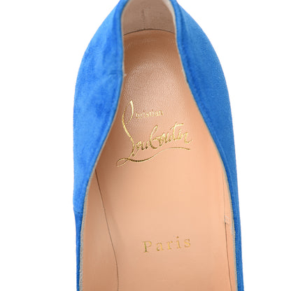 Christian Louboutin Veau Velours So Kate 120 Pumps 37 Piscine 6 of 10