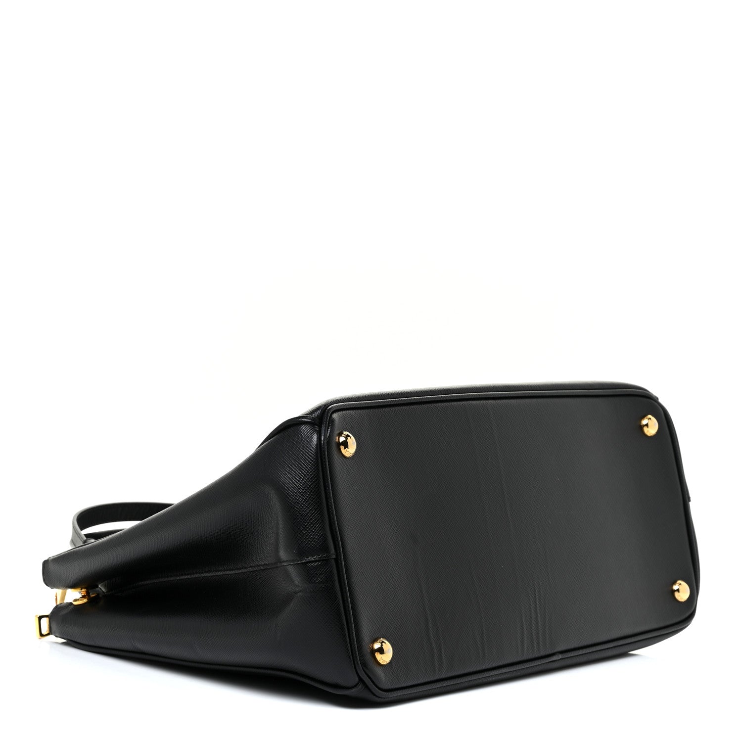 Prada Saffiano Medium Galleria Double Zip Tote Black 4 of 15