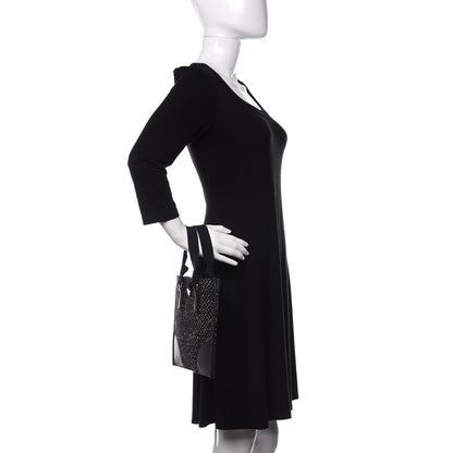 Prada Stuoia Tweed Cinghiale Grosgrain Tote 2 of 11