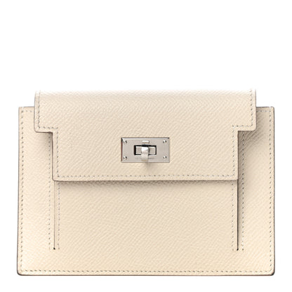 Hermes Epsom Kelly Pocket Compact Wallet Craie 1 of 13