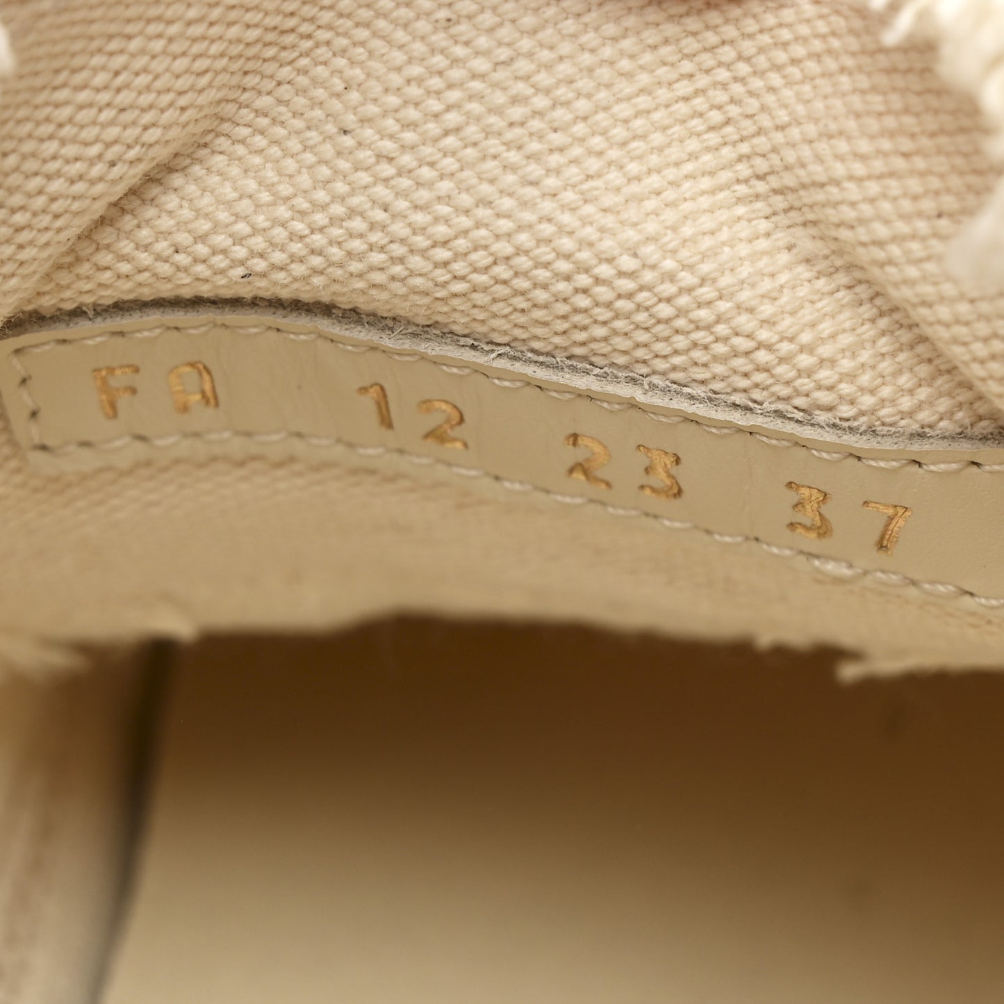 Frayed Canvas Embroidered Logo D-Blaze Sneakers 37 Ecru