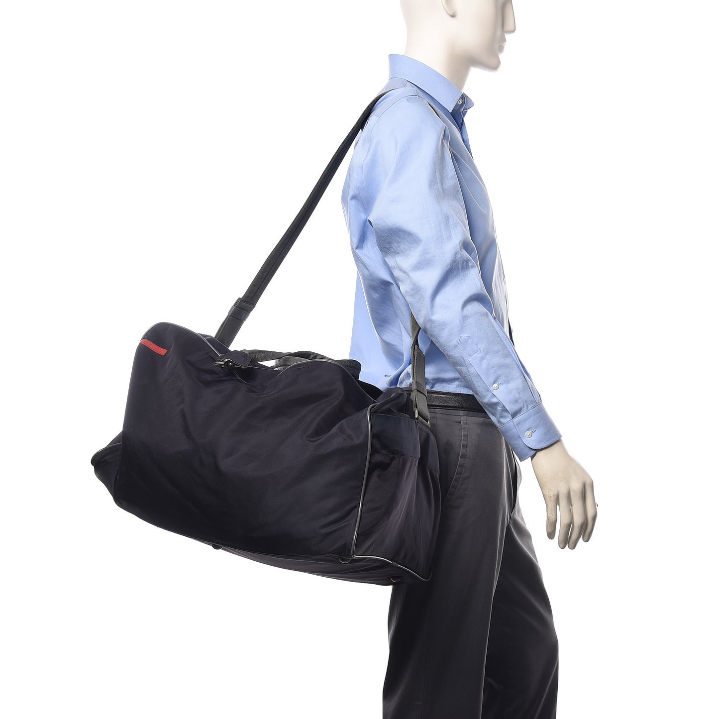 Tessuto Nylon Duffle Prugna