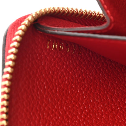 Louis Vuitton Empreinte Clemence Wallet Cherry 8 of 8