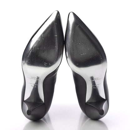 Givenchy Calfskin Botte Show 80 Ankle Bootie 37.5 Black 5 of 11