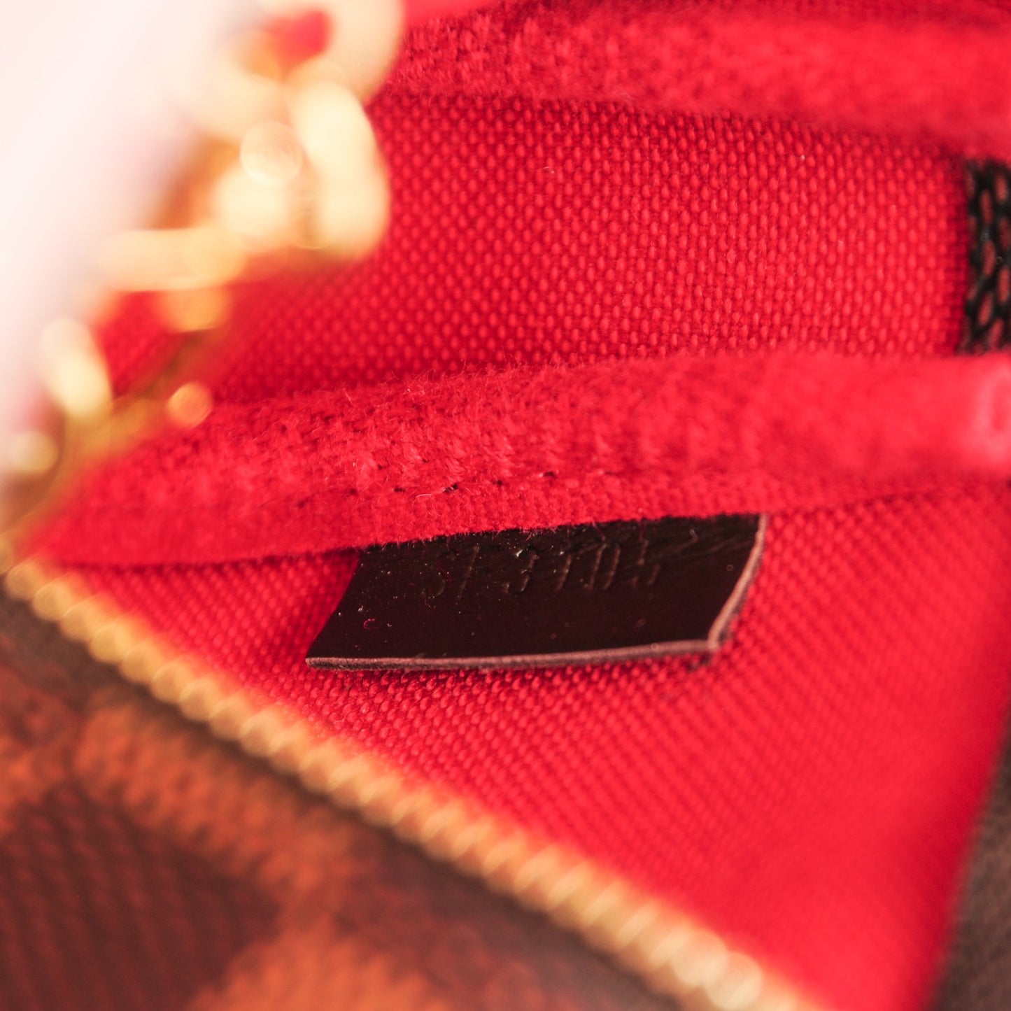 Damier Ebene Mini Pochette Accessories